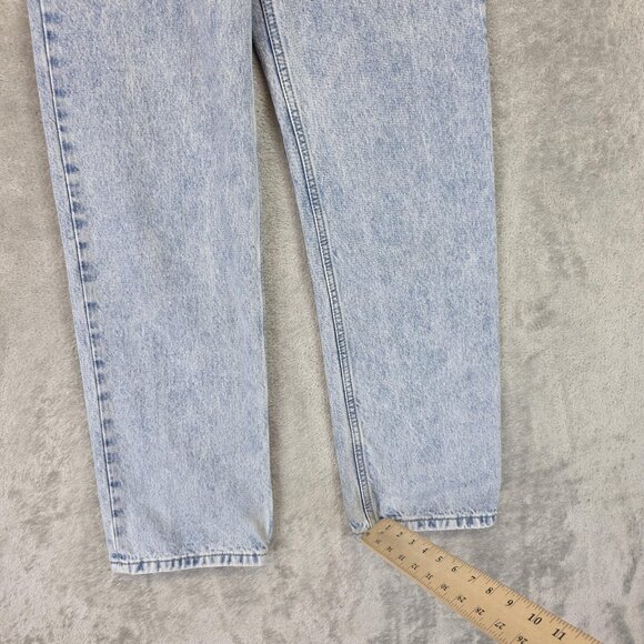 Levis Low Pro Straight Jeans Womens 27 Blue Mid Rise Light Wash Denim Pants - Picture 7 of 16